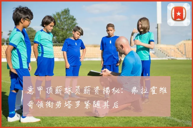 意甲顶薪球员薪资揭秘：弗拉霍维奇领衔劳塔罗紧随其后
